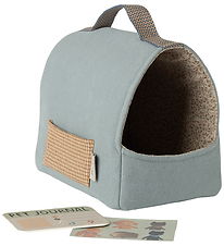 Maileg Kæledyrstaske - Lille - Dusty Blue