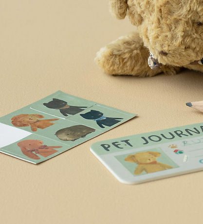 Maileg Kæledyrstaske - Lille - Dusty Blue