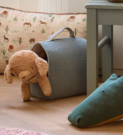 Maileg Kæledyrstaske - Lille - Dusty Blue