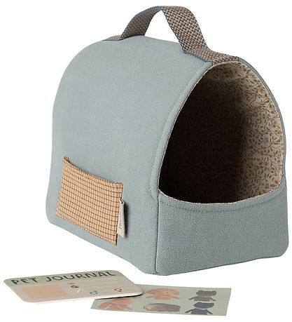 Maileg Kæledyrstaske - Lille - Dusty Blue