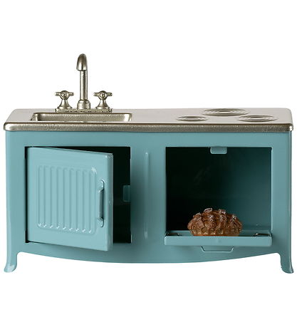 Maileg Miniature Køkken - Mus - Blå