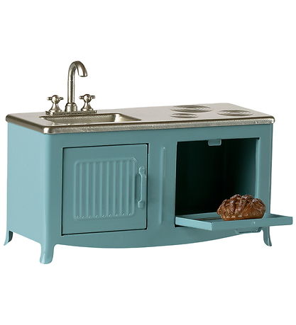Maileg Miniature Køkken - Mus - Blå