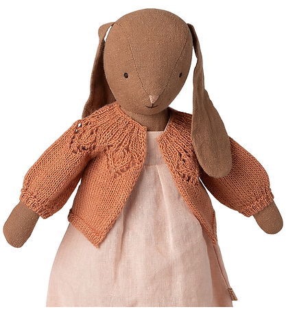 Maileg Dukketøj - Str. 3 - Strikket Cardigan - Vintage Rose