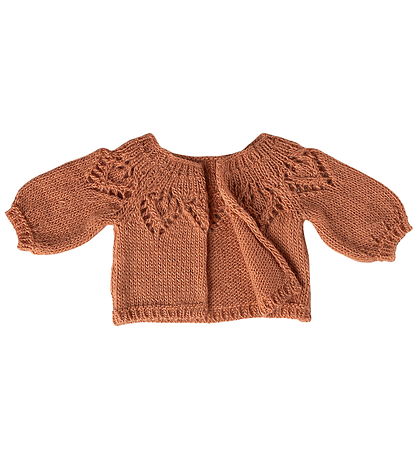 Maileg Dukketøj - Str. 4 - Strikket Cardigan - Vintage Rose