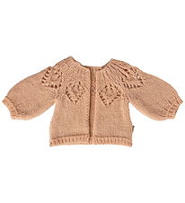 Maileg Dukketøj - Str. 3 - Strikket Cardigan - Light Rose