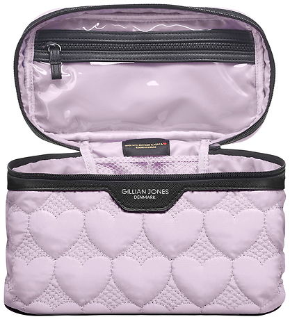 Gillian Jones Toilettaske - Urban Travel - Purple Hearts