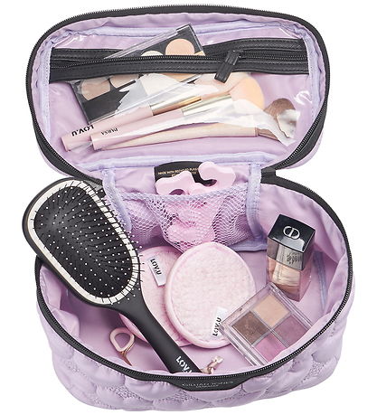 Gillian Jones Toilettaske - Urban Travel - Purple Hearts