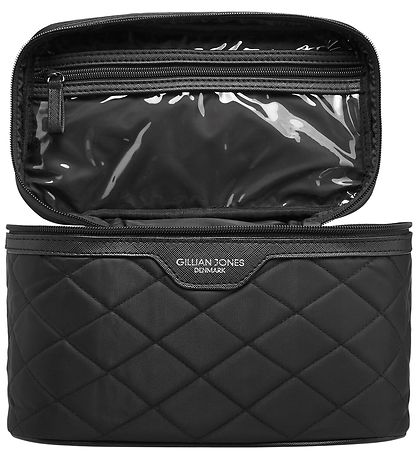 Gillian Jones Toilettaske - Sort Quilt