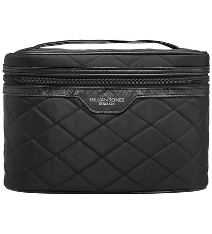 Gillian Jones Toilettaske - Sort Quilt