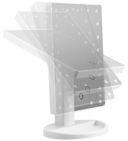 Gillian Jones Table mirror - Touch/LED - White