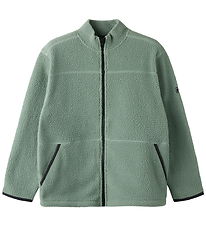 Name It Fleecejakke - Teddy - NkmBulin - Chinois Green