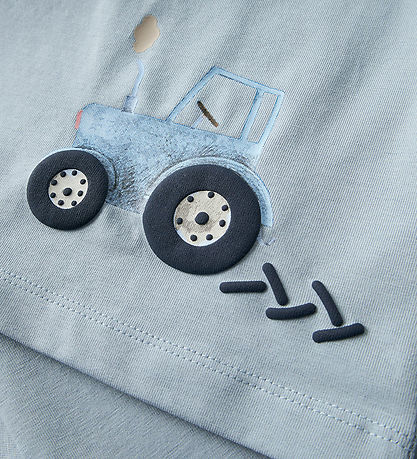 Name It Bluse - NmmFotroels - Blue Fog