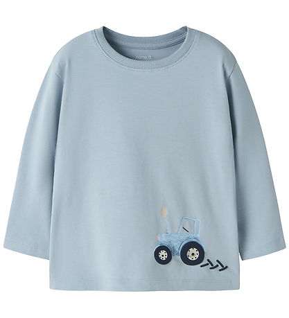Name It Bluse - NmmFotroels - Blue Fog