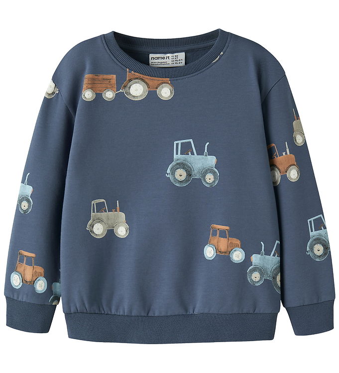 Name It Sweatshirt - NmmFotractor - Vintage Indigo
