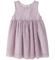Name It Kjole - Tyl - NmfVabos - Lavender Fog/FLOWERS