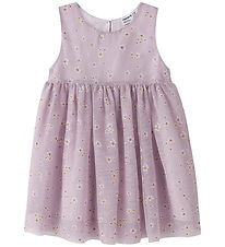 Name It Kjole - Tyl - NmfVabos - Lavender Fog/FLOWERS