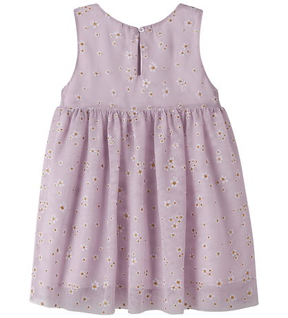 Name It Kjole - Tyl - NmfVabos - Lavender Fog/FLOWERS