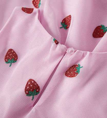 Name It Kjole - Tyl - NmfVabos - Pirouette/STAWBERRIES