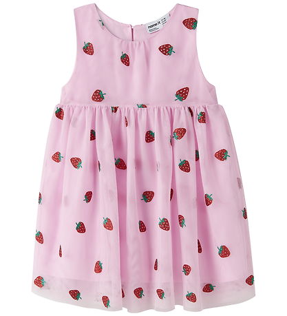 Name It Kjole - Tyl - NmfVabos - Pirouette/STAWBERRIES