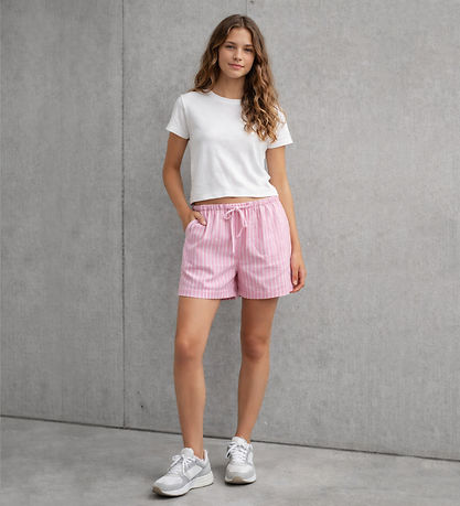 Hound Shorts - HdStella - Pink/Hvidstribet