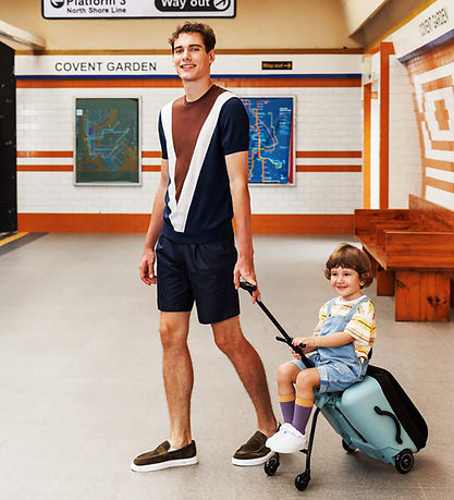 Micro Kuffert - Easy Ride-On - Frosty Blue