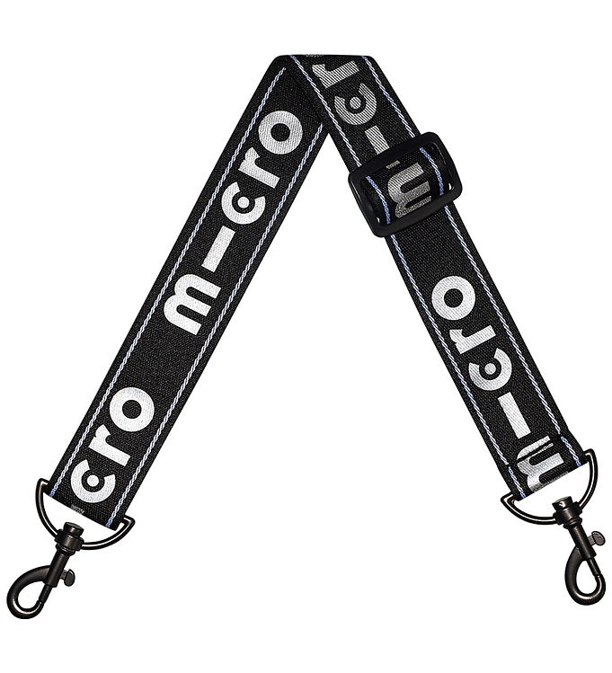 Micro Bærerem - 70 cm - Sort m. Refleks