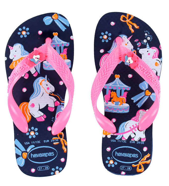 Havaianas Klipklapper - Kids Fantasy - Navy Blue/Pink