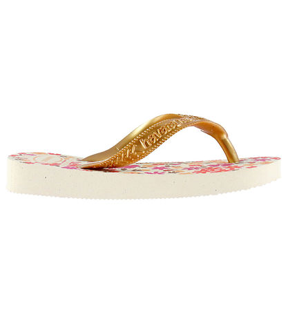 Havaianas Klipklapper - Kids Flores - Beige/Golden