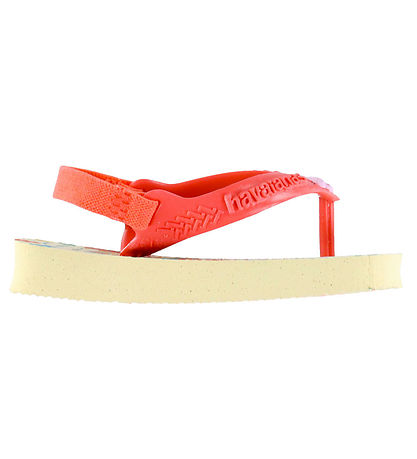 Havaianas Klipklapper - Baby Peppa Pig - Buttercre/Coral