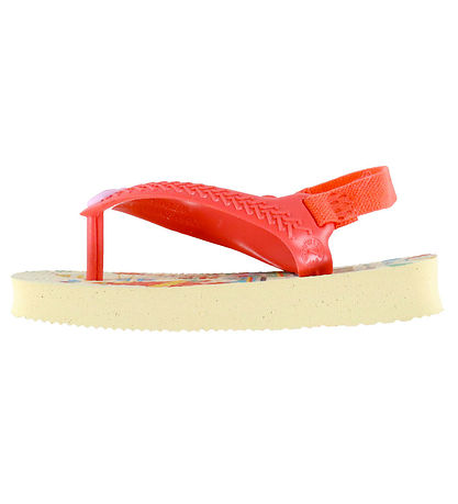 Havaianas Klipklapper - Baby Peppa Pig - Buttercre/Coral