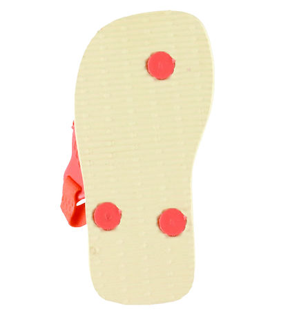 Havaianas Klipklapper - Baby Peppa Pig - Buttercre/Coral