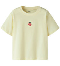 Name It T-shirt - NmfVictoria - Pear Sorbet/Strawberry Embroider