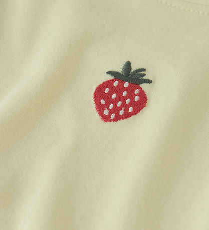 Name It T-shirt - NmfVictoria - Pear Sorbet/Strawberry Embroider
