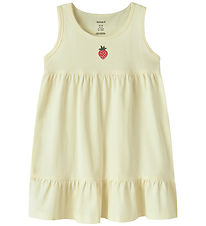 Name It Kjole - NmfVictoria - Pear Sorbet/Strawberry Embroider