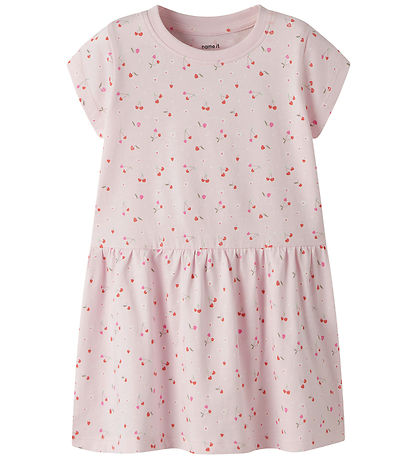 Name It Kjole - NmfVilinse - Cradle Pink/Heart Cherries