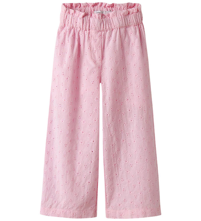 Name It Bukser Pirouette Med Blomsterbroderi - Str. 2y 92cm