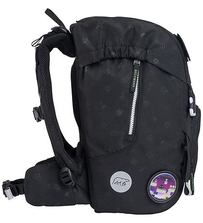 Beckmann Skoletaske - Classic - Pixel - Sort