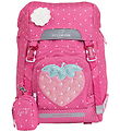 Beckmann Skoletaske - Classic - Strawberry/Pink