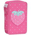 Beckmann Penalhus m. Indhold - Pink/Strawberry