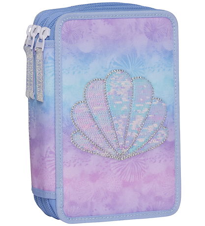 Beckmann Penalhus m. Indhold - Seashell/Light Blue