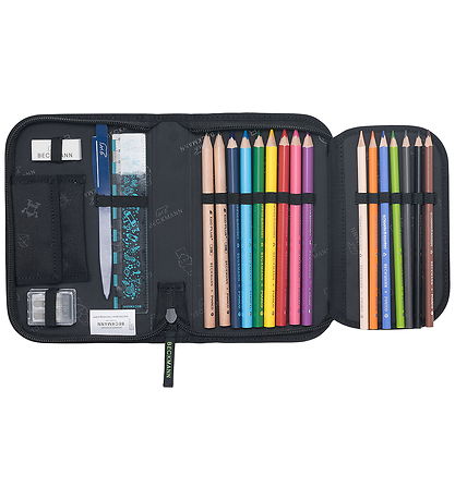 Beckmann Penalhus m. Indhold - Pixel/Black