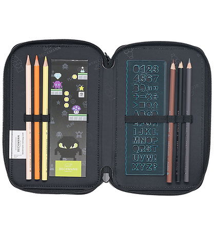 Beckmann Penalhus m. Indhold - Pixel/Black