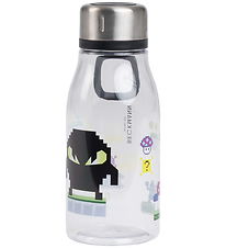 Beckmann Water Bottle - 400 mL - Pixels/Black