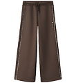 Name It Sweatpants - NknDunne - Wide - Chocolate Martini
