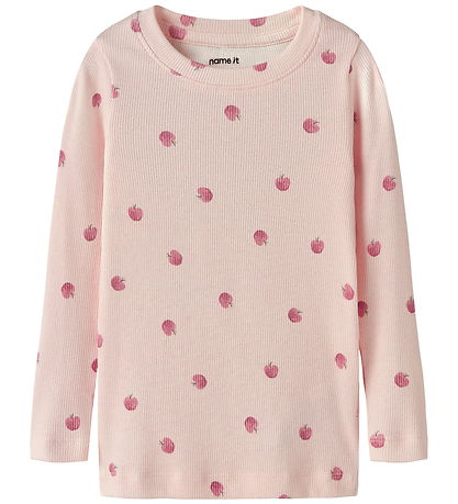 Name It Bluse - Rib - Nmffoapple - Cradle Pink