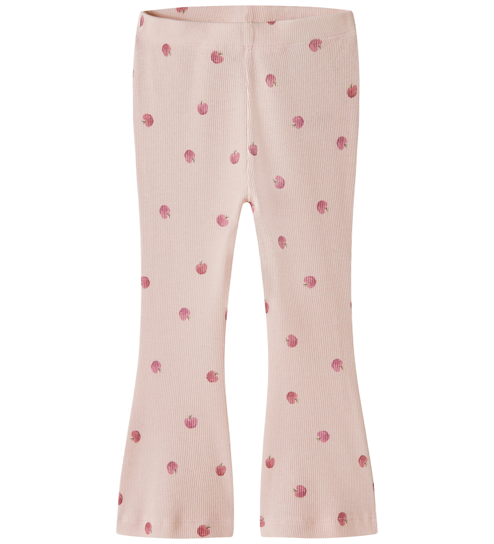 Name It Leggings - Rib - Flared - Nmffoapple - Cradle Pinkt - Name It - 2 Jahre (92) - Leggings
