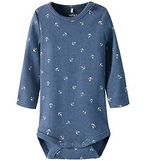 Name It Body l/æ - Rib - NbmfAnchor - Vintage Indigo
