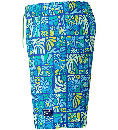 Speedo Sund stuttbuxur - Blak - Deep Sapphire