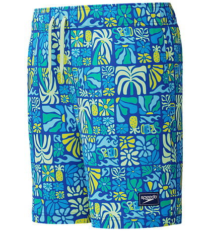 Speedo Sund stuttbuxur - Blak - Deep Sapphire