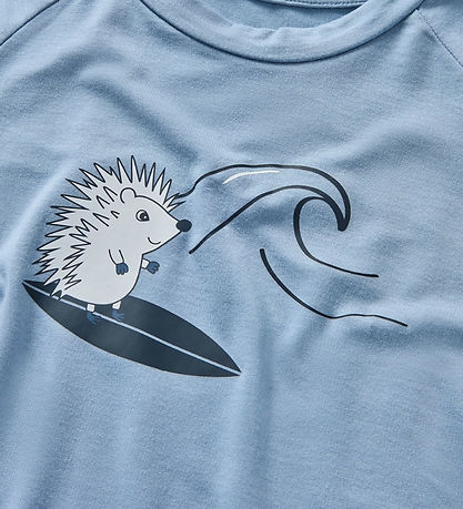 ISBJÖRN OF SWEDEN T-shirt - Buddy - Lagoon